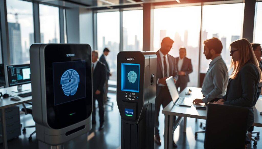 penggunaan biometrik