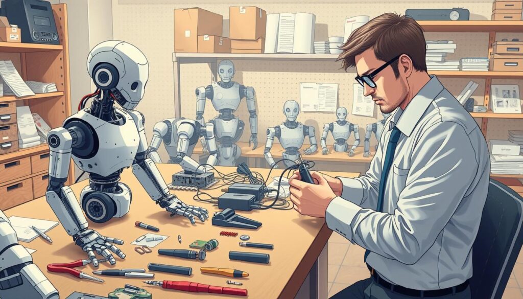 Proses pembuatan robot humanoid Proses pembuatan robot humanoid