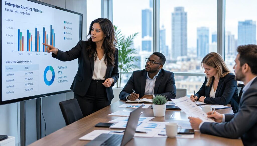 Enterprise analytics teams comparing platform license costs Enterprise analytics teams comparing platform license costs