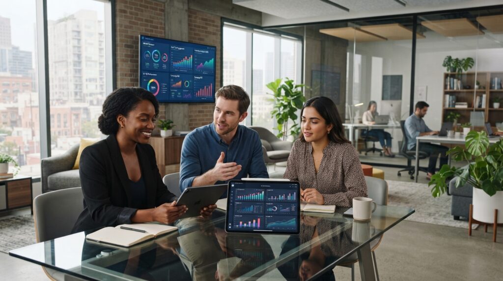 Marketing team checks historical data before building predictive models Marketing team checks historical data before building predictive models