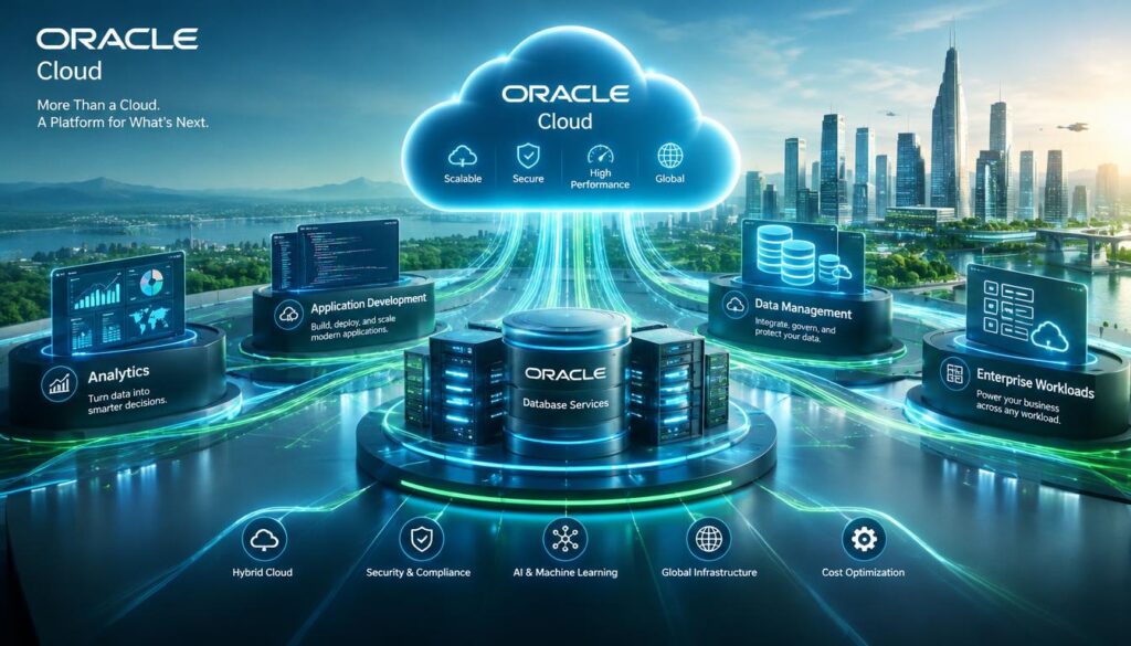 Oracle Cloud database services linked to enterprise workloads Oracle Cloud database services linked to enterprise workloads